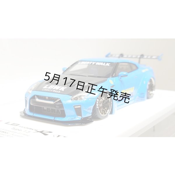 画像10: EIDOLON 1/43 LB WORKS GT-R Type 1.5 (LB-Silhouette GT Wing) Azzurro Pear Limited 32 pcs. (10)