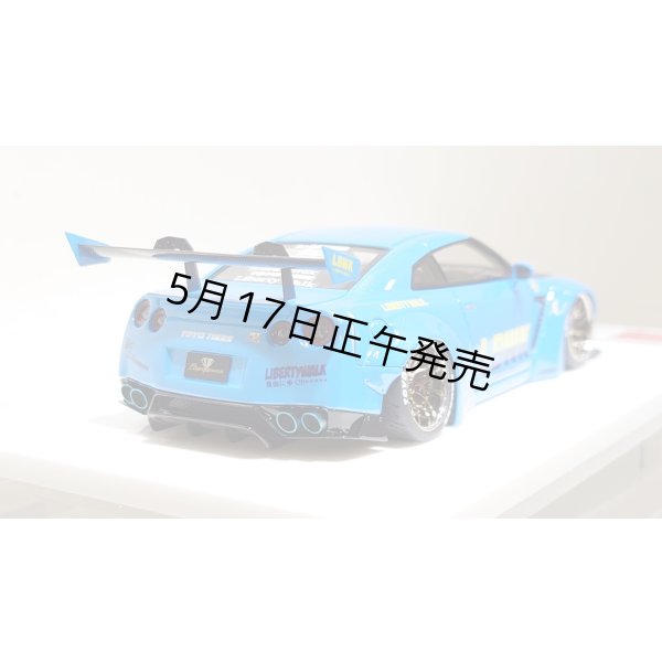 画像11: EIDOLON 1/43 LB WORKS GT-R Type 1.5 (LB-Silhouette GT Wing) Azzurro Pear Limited 32 pcs. (11)