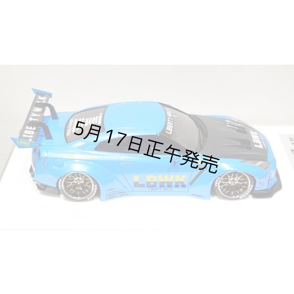 画像9: EIDOLON 1/43 LB WORKS GT-R Type 1.5 (LB-Silhouette GT Wing) Azzurro Pear Limited 32 pcs. (9)