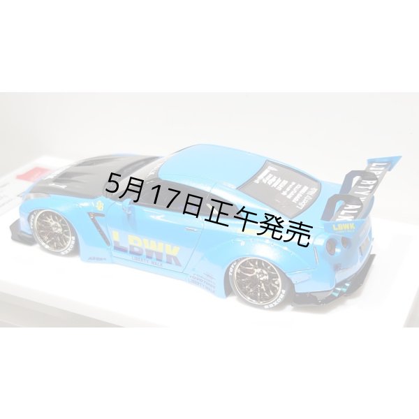 画像13: EIDOLON 1/43 LB WORKS GT-R Type 1.5 (LB-Silhouette GT Wing) Azzurro Pear Limited 32 pcs. (13)