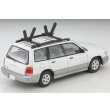 画像3: TOMYTEC 1/64 Limited Vintage NEO Subaru Forester Custom Version (White/Silver) with Kayak and Figure (3)