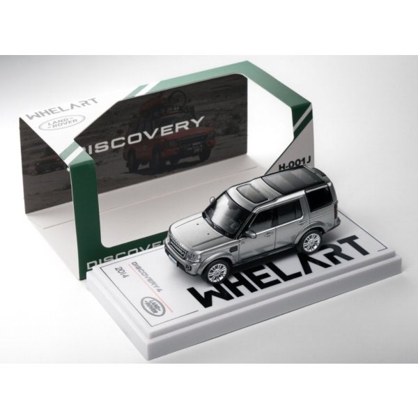 画像4: WHELART 1/64 Land Rover Discovery 4 (LHD) Gray (4)