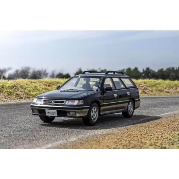 画像2: Kyosho Original 1/43 SUBARU Legacy Touring Wagon GT (Black/Gray) (2)
