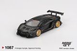 画像: MINI GT 1/64 LB★WORKS Lamborghini Aventador Limited Edition Matte Black (RHD)