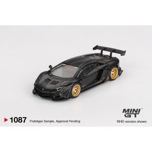 画像: MINI GT 1/64 LB★WORKS Lamborghini Aventador Limited Edition Matte Black (RHD)