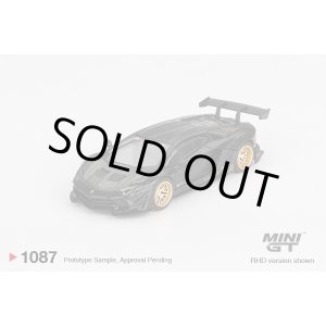 画像: MINI GT 1/64 LB★WORKS Lamborghini Aventador Limited Edition Matte Black (RHD)