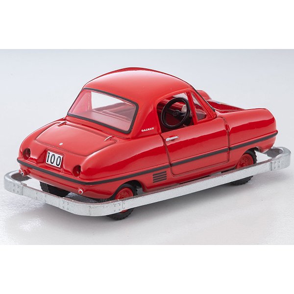 画像3: TOMYTEC 1/64 Limited Vintage こどもの国×TLV Datsun Baby Restored Car (Red) with Figure (3)