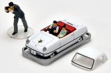 画像: TOMYTEC 1/64 Limited Vintage こどもの国×TLV Kuni x TLV Datsun Baby No. 6 (White) with Figure