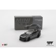 画像1: MINI GT 1/64 Ford Mustang Dark Horse 2024 Carbonized Grey (LHD) (1)