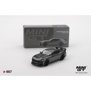 画像: MINI GT 1/64 Ford Mustang Dark Horse 2024 Carbonized Grey (LHD)