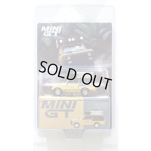 画像1: MINI GT 1/64 Range Rover 1981 Camel Trophy Sumatra winner C. Swoboda & K. Mentel (LHD) [Blister Packaging] (1)