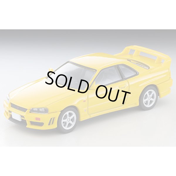 画像10: TOMYTEC 1/64 Limited Vintage NEO Nissan Skyline 2-Door Sports Coupe 25GT TURBO with Optional Parts (Yellow) 1998 (10)