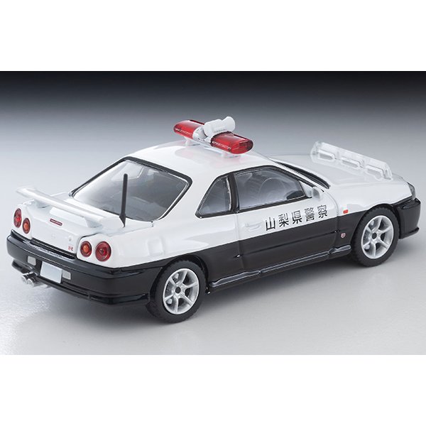 画像2: TOMYTEC 1/64 Limited Vintage NEO Nissan Skyline 2-Door Sports Coupe 25GT TURBO Patrol Car (山梨県警察) (2)