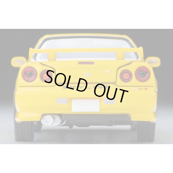 画像6: TOMYTEC 1/64 Limited Vintage NEO Nissan Skyline 2-Door Sports Coupe 25GT TURBO with Optional Parts (Yellow) 1998 (6)