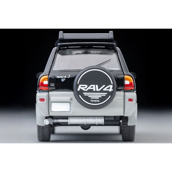 画像6: TOMYTEC 1/64 Limited Vintage NEO Toyota RAV4 J V Extra Two-Tone Package (Black/Silver) 1996 (6)