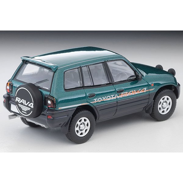 画像2: TOMYTEC 1/64 Limited Vintage NEO Toyota RAV4J V (Green/Gray) 1995 (2)