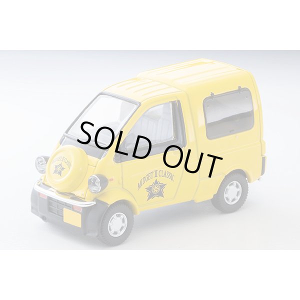 画像1: TOMYTEC 1/64 Limited Vintage NEO Daihatsu Midget II Cargo R Type with optional equipment (Yellow) 1997 (1)