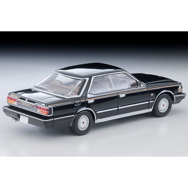 画像2: TOMYTEC 1/64 Limited Vintage NEO Nissan Cedric HT V30 Turbo Brougham VIP (Black) 1985 (2)