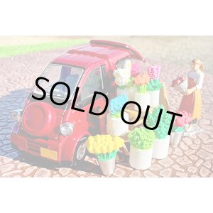 画像: TOMYTEC 1/64 Diorama Collection #CarSnap 17b Flower Shop 2 (with Daihatsu Midget II Cargo)
