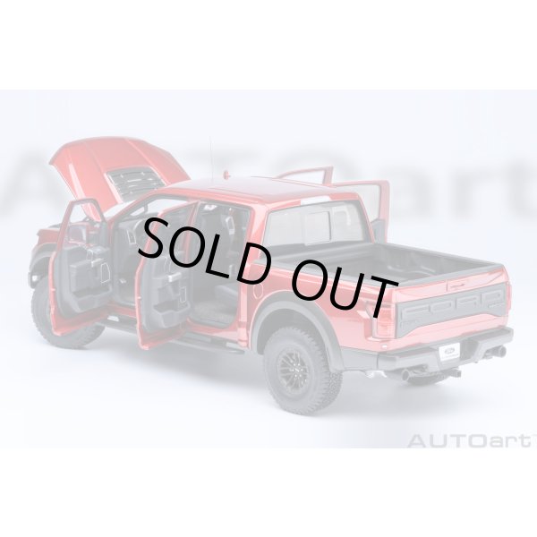 画像16: AUTOart 1/18 Ford F-150 Raptor Supercrew 2019 (Metallic Red) (16)