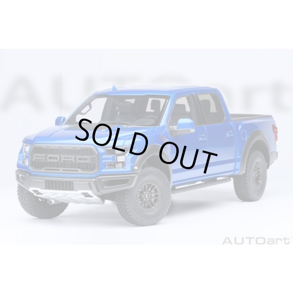画像17: AUTOart 1/18 Ford F-150 Raptor Supercrew 2019 (Metallic Blue) (17)