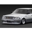 画像4: ignition model 1/18 TOYOTA CROWN Royal Saloon G (130) Pearl White/Silver (4)