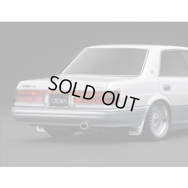 画像5: ignition model 1/18 TOYOTA CROWN Royal Saloon G (130) Pearl White/Silver (5)