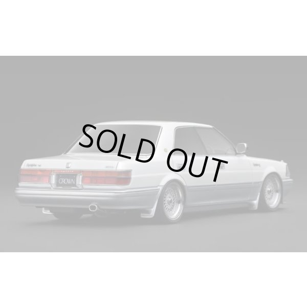 画像2: ignition model 1/18 TOYOTA CROWN Royal Saloon G (130) Pearl White/Silver (2)