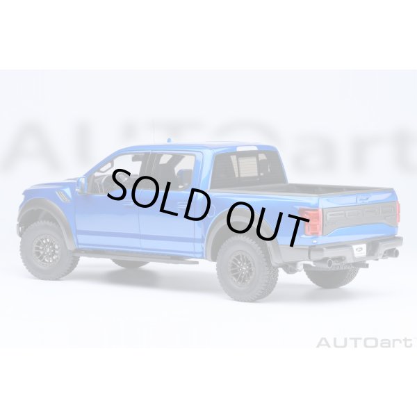 画像2: AUTOart 1/18 Ford F-150 Raptor Supercrew 2019 (Metallic Blue) (2)