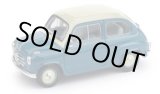 画像: BRUMM 1/43 Fiat 600 1st Series Sedan 1955 Light Blue/Ivory Two-Tone Special Edition