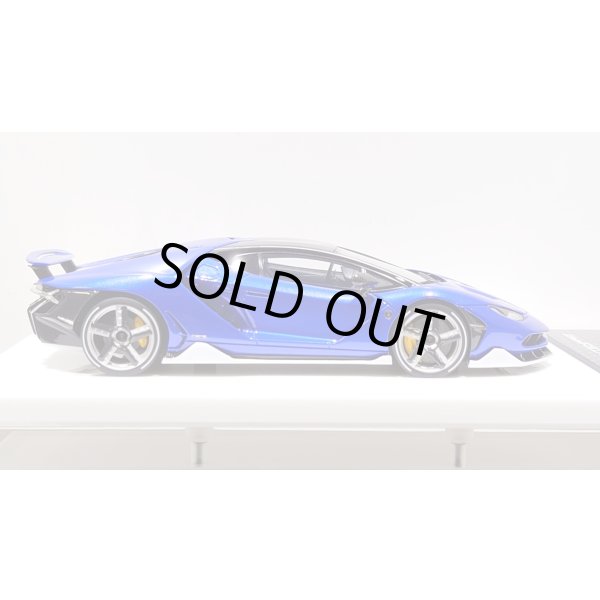 画像6: EIDOLON 1/43 Lamborghini Centenario LP770-4 2016 Rear Wing up Lobellia Blue Limited 32 pcs. (6)