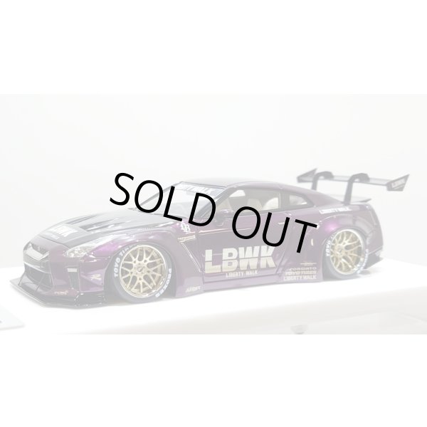 画像1: EIDOLON 1/43 LB WORKS GT-R Type 1.5 (LB-Silhouette GT Wing) Alba Cielo Limited 32 pcs. (1)