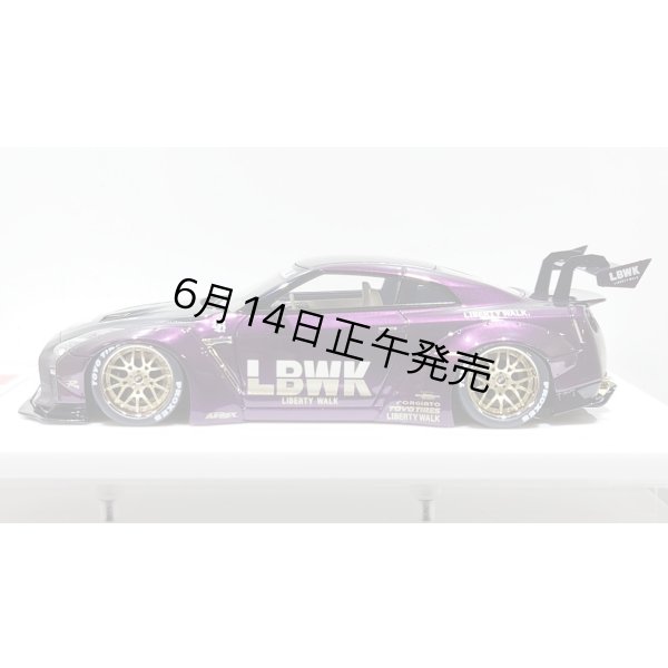 画像3: EIDOLON 1/43 LB WORKS GT-R Type 1.5 (LB-Silhouette GT Wing) Alba Cielo Limited 32 pcs. (3)