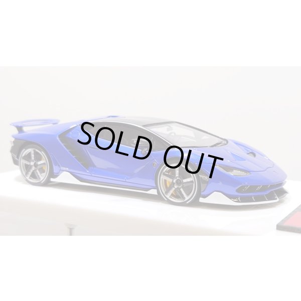 画像5: EIDOLON 1/43 Lamborghini Centenario LP770-4 2016 Rear Wing up Lobellia Blue Limited 32 pcs. (5)