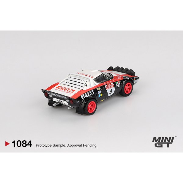 画像2: MINI GT 1/64 Lancia Stratos HF Rally Sanremo 1978 Winning Car #4 (LHD) (2)