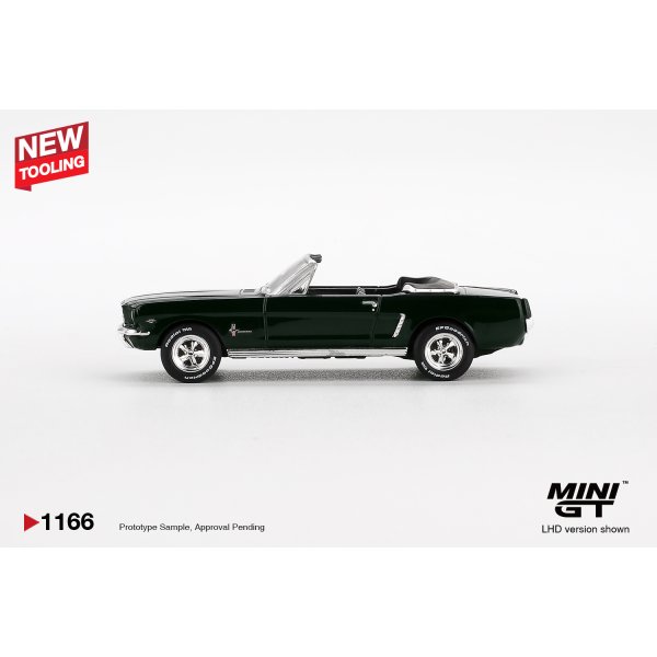 画像4: MINI GT 1/64 Ford Mustang Convertible 1964 Highlight Green (LHD) [Blister Packaging] (4)