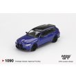画像2: MINI GT 1/64 BMW M3 Competition Touring Portimao Blue Metallic (LHD) (2)