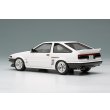 画像3: EIDOLON 1/43 Toyota Sprinter Trueno (AE86) (3-Door) Tk-Street Ver. White (Green Carbon Hood) (3)