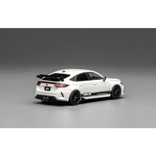 画像4: MOTORHELIX 1/64 Honda Civic Type R (FL5) HKS Livery Championship White (4)