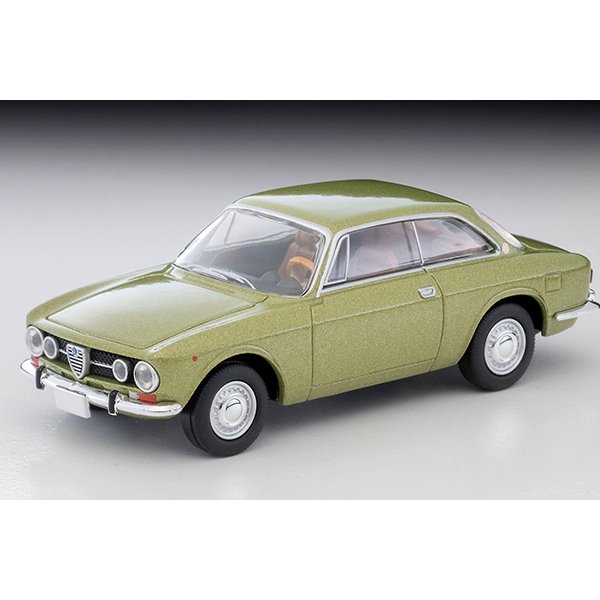 画像1: TOMYTEC 1/64 Limited Vintage Alfa Romeo 1750 GTV (Olive Green Metallic) (1)