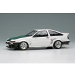 画像1: EIDOLON 1/43 Toyota Sprinter Trueno (AE86) (3-Door) Tk-Street Ver. White (Green Carbon Hood) (1)