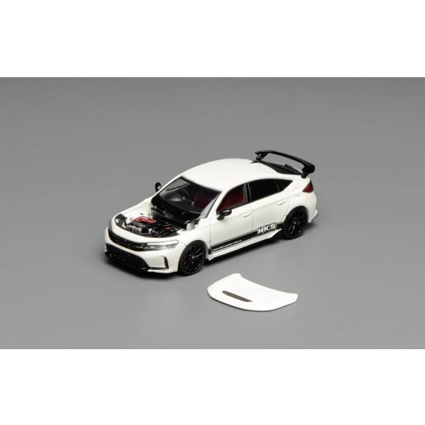 画像6: MOTORHELIX 1/64 Honda Civic Type R (FL5) HKS Livery Championship White (6)