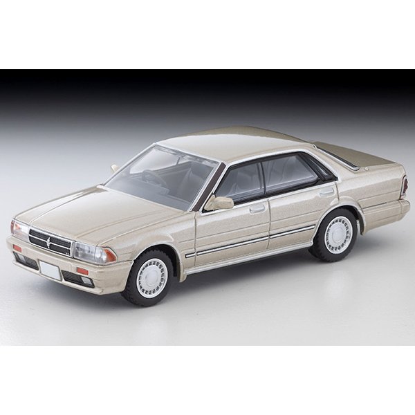 画像1: TOMYTEC 1/64 Limited Vintage NEO Nissan Cedric HT V20 Twin Cam Turbo Gran Turismo SV (Yellowish Silver) 1989 (1)