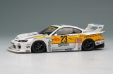 画像: EIDOLON 1/43 LB-Super Silhouette S15 SILVIA White / Yellow Stripe Limited 200 pcs.