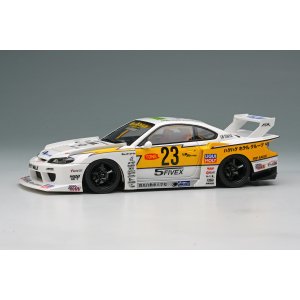 画像: EIDOLON 1/43 LB-Super Silhouette S15 SILVIA White / Yellow Stripe Limited 200 pcs.