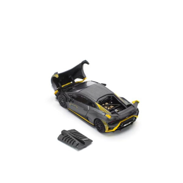 画像8: POP RACE 1/64 Lamborghini Huracán STO Matte Grey (8)