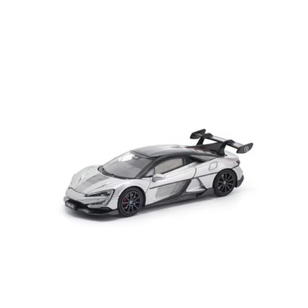 画像1: POP RACE 1/64 Yangwang U9 Silver (1)