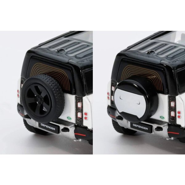 画像3: Gaincorp Products x enchery 1/64 Land Rover Defender 110 (White) -LHD- (3)
