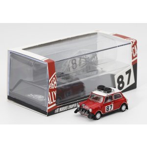 画像: GCD 1/64 Mini Cooper #87 with 2 Spare Tires (Red)