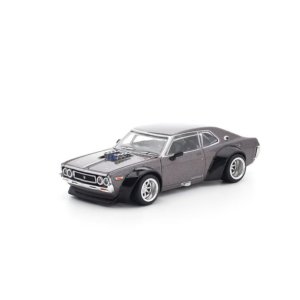 画像: POP RACE 1/64 Laurel C130 Metallic Gray
